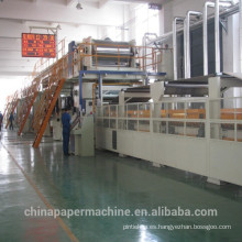 Máquina de papel corrugado máquina de fabricación de papel acanalado